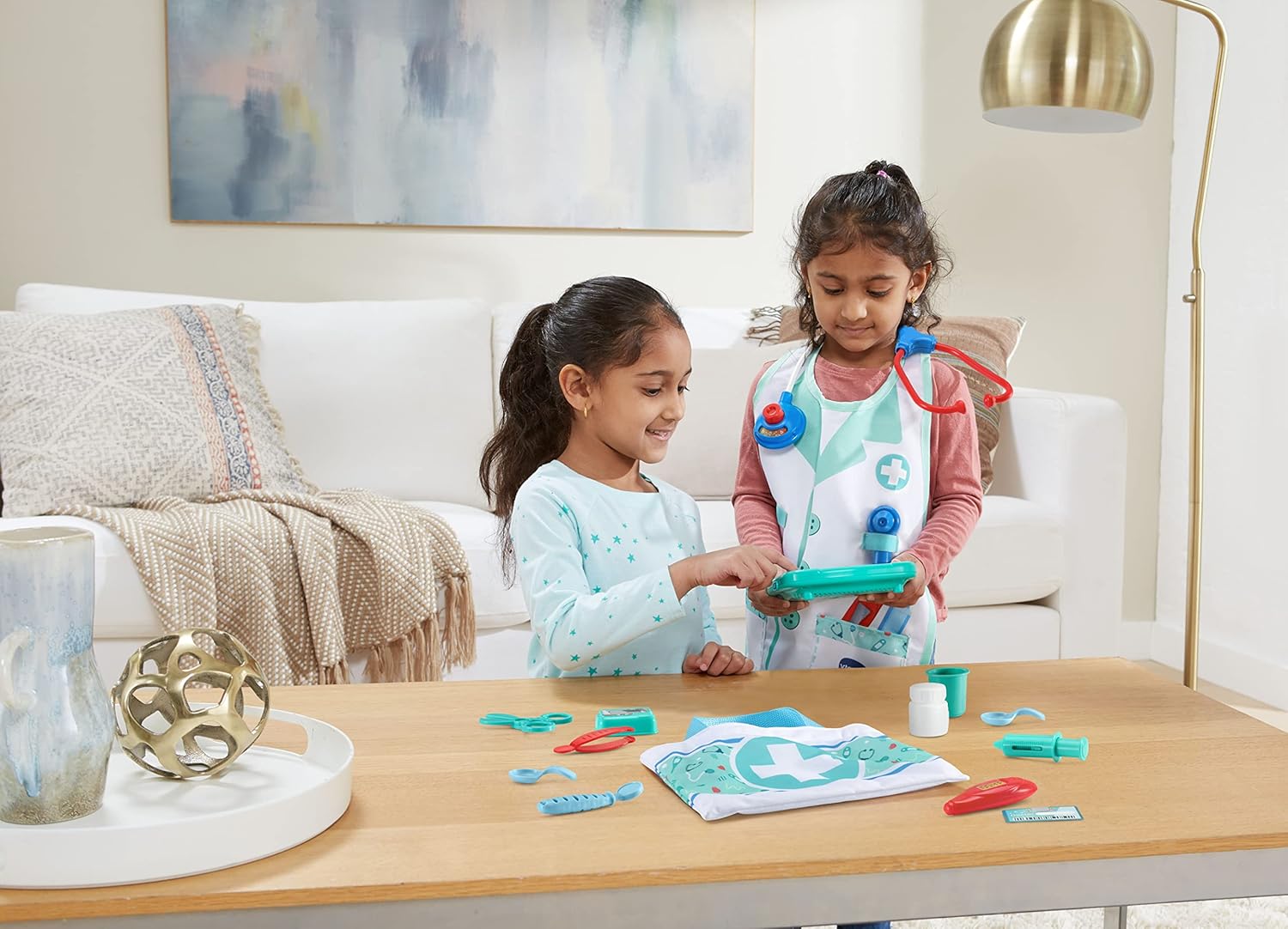 VTech Smart Medical Kit with turquoise stethoscope and accessories for children