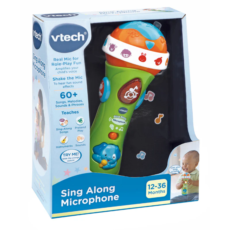 VTech Baby Sing Along Microphone for 12-36 months with songs and sounds
