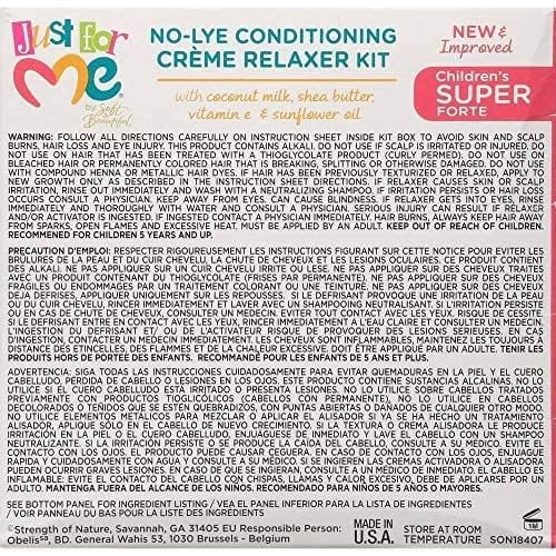Just For Me by Soft and Beautiful Childrens Super No-Lye Conditioning Creme Relax, 1 Kit — photo 3