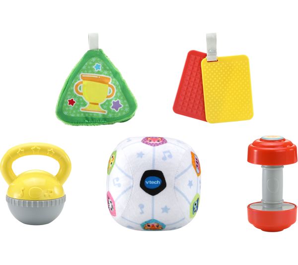Vtech Play Dream Kicking Piano baby toy collection with five interactive pieces