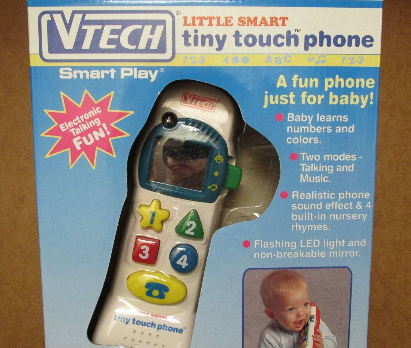 VTech Little Smart Tiny Touch Phone for infants 12-36 months