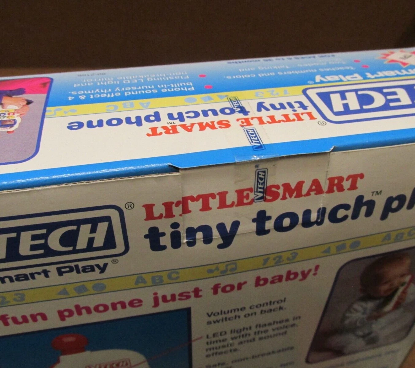 VTech Little Smart Tiny Touch Phone toy for babies 12-36 months