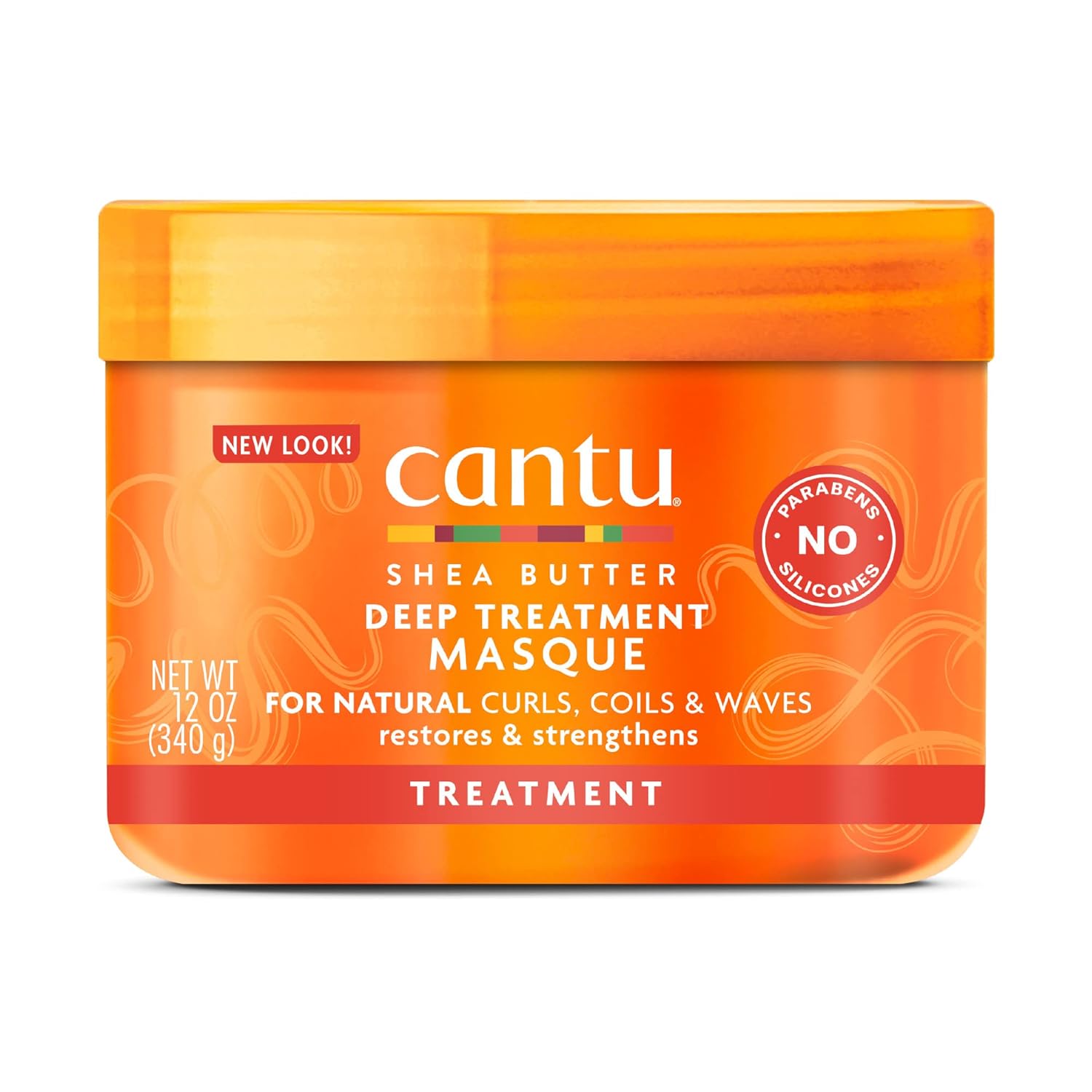Cantu Shea Butter Deep Treatment Masque 340g jar for natural hair