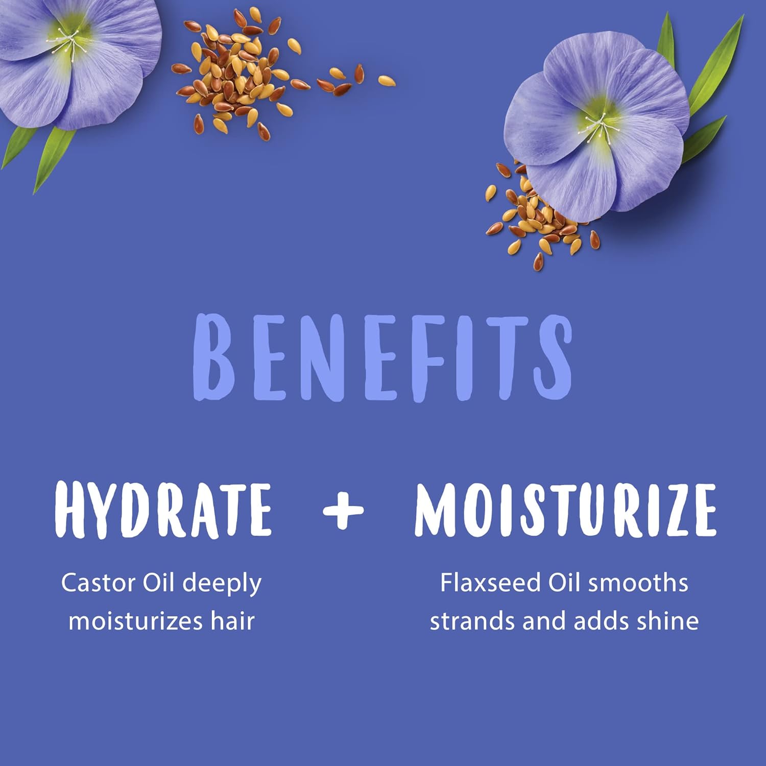 Cantu Flaxseed Smoothing Hair Oil 100ml with flaxseed and floral ingredients