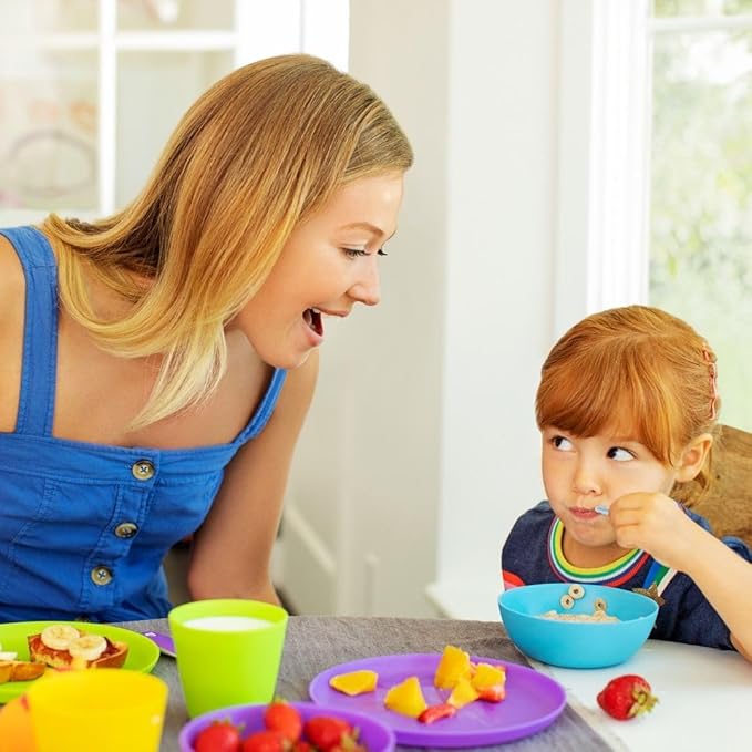 Munchkin Multi Bowls pack of 4 colourful bowls for babies 6 months plus