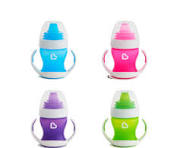 Munchkin Gentle Transition Trainer Cup four pack assorted colours with handles