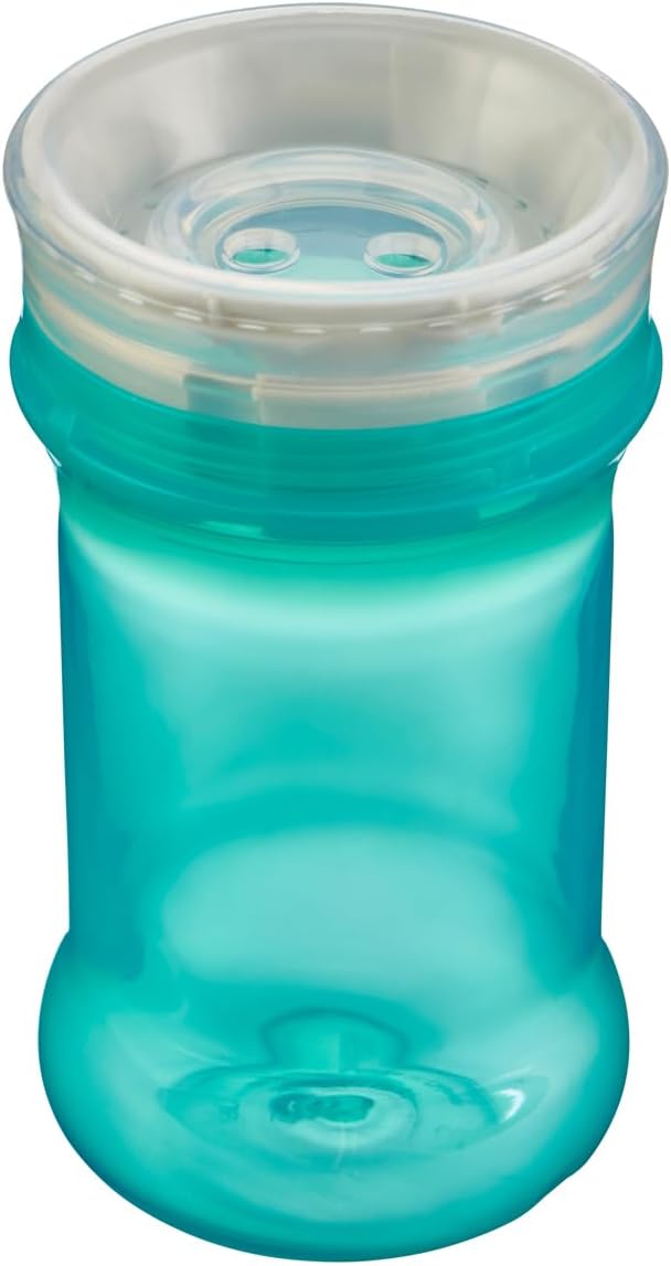 Vital Baby Hydrate Edge 360° cup 280ml turquoise with clear lid