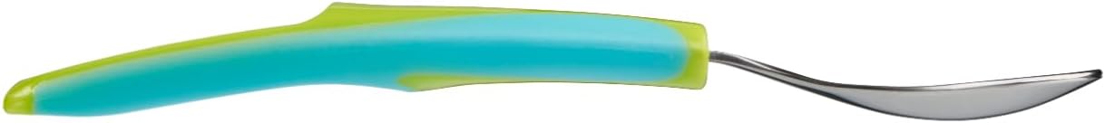 Vital Baby Nourish Chunky Cutlery Set Pop blue and green spoon