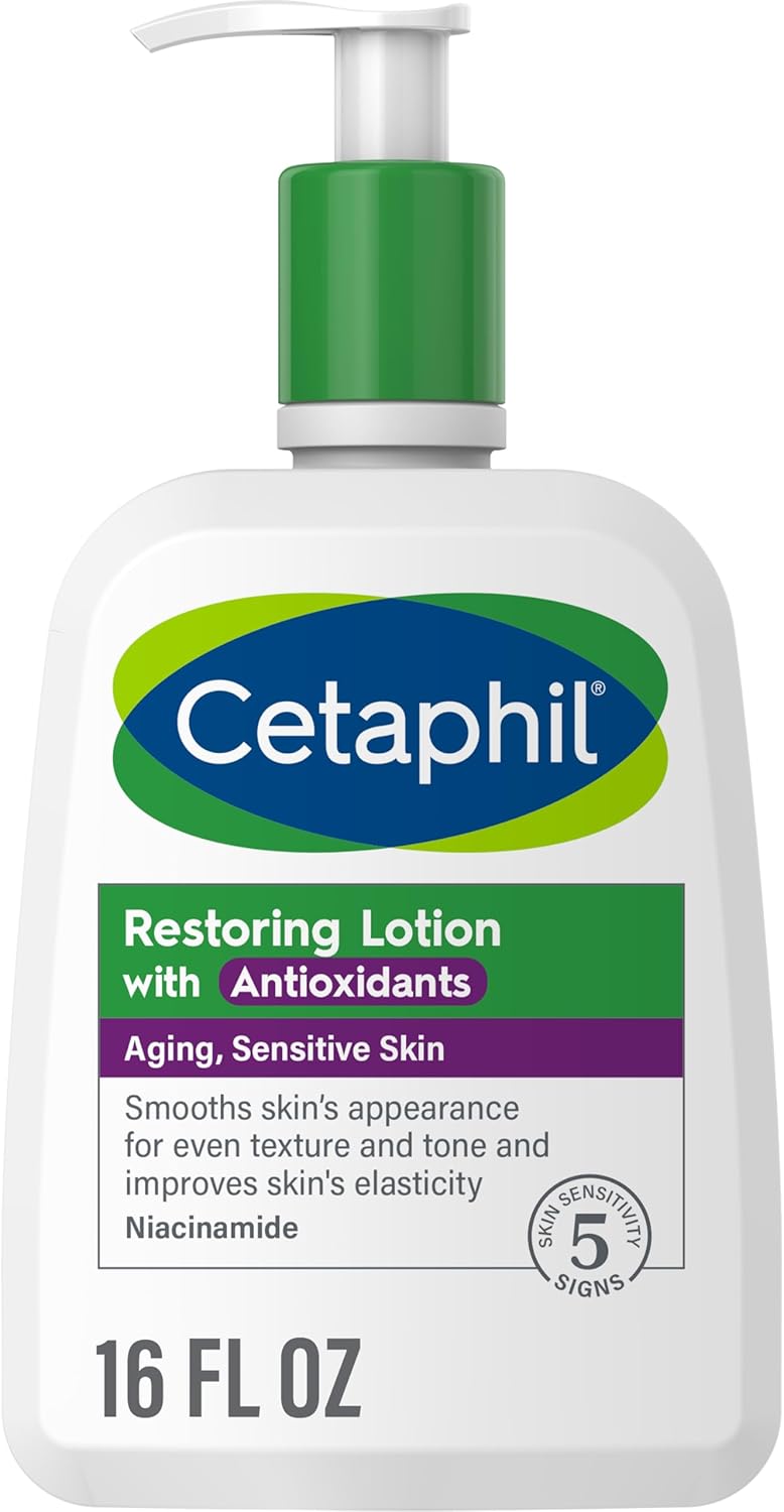Cetaphil Restoring Lotion with Antioxidants 16 fl oz pump bottle