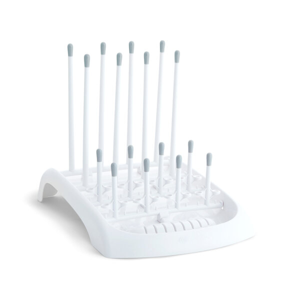 Munchkin Deluxe Drying Rack white bottle and feeding accessory organiser
