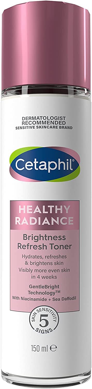 Cetaphil Healthy Radiance Brightness Refresh Face Toner 150ml bottle