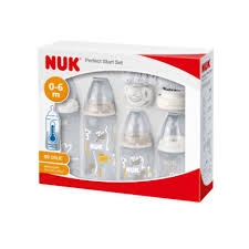 Nuk First Choice Temperature Control bottle set for newborns aged 0-6 months