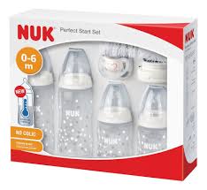 NUK First Choice Temperature Control feeding set for newborns 0-6 months