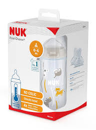 Nuk First Choice Temperature Control Bottle 300ml 4-pack| 0-6M — photo 4