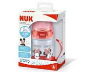 Nuk First Choice learner bottle 150ml red and white for six to eighteen months
