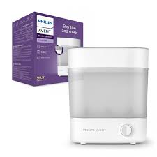 Philips Avent Advanced Steam Electric Bottle Steriliser white with control dial