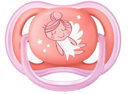 Philips Avent Ultra Air pacifier pink 6-18 months with fairy design