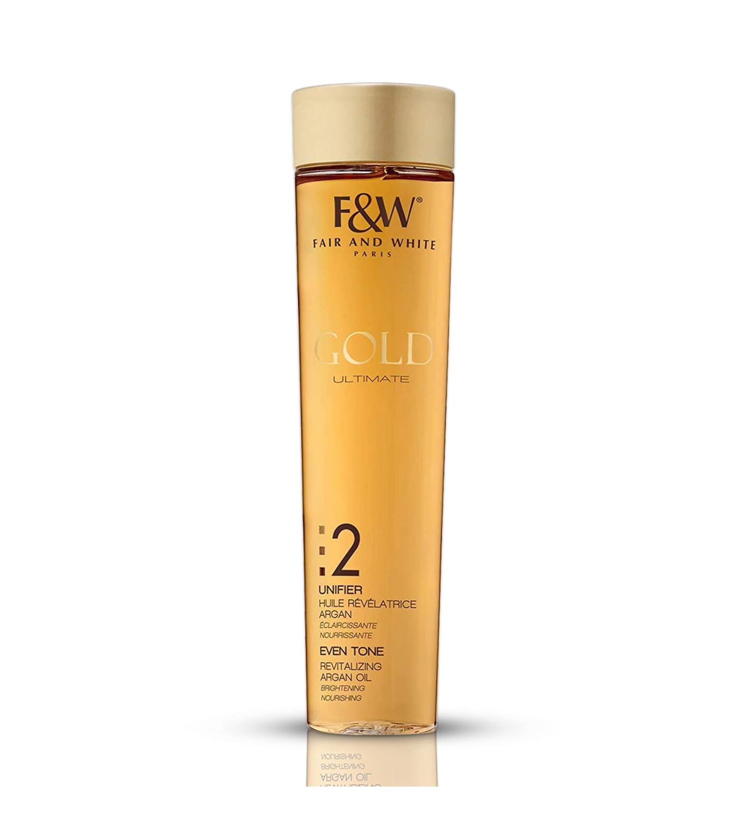 Fair & White Paris Gold 2 Revitalizing Argan Oil 200ml body oil