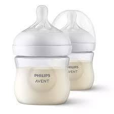 Philips Avent Natural Response 3.0 AirFree Vent 125ml feeding bottles pair