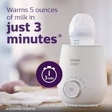 Philips Avent SCF355/00 Quick Bottle Warmer white plastic device