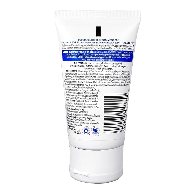 Palmer's Cocoa Butter Formula Hand Cream 60g white tube