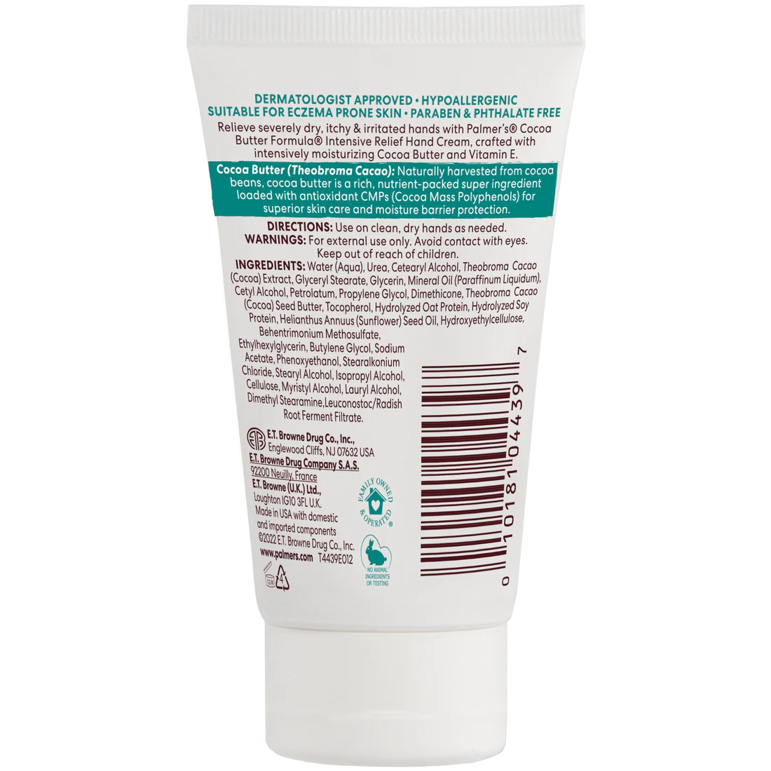 Palmer's Cocoa Butter Formula Intensive Relief Hand Cream 60g tube