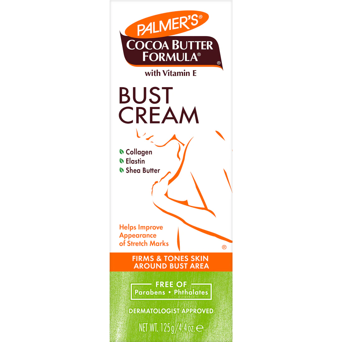 Palmer's Cocoa Butter Formula Bust Cream 125ml with Vitamin E