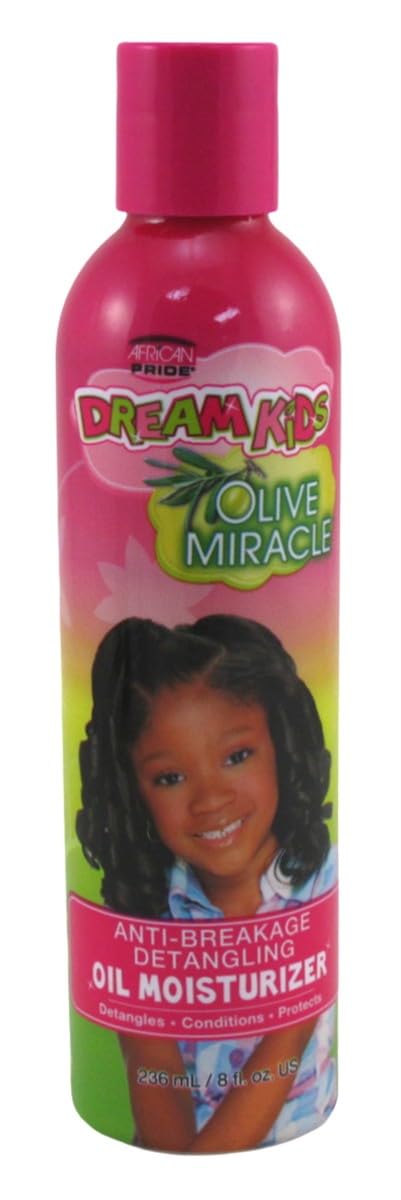 African Pride Dream Kids Olive Miracle anti-breakage detangling oil moisturiser