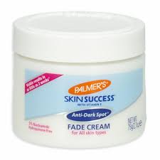 Palmer's Skin Success Anti-Dark Spot Fade Cream jar with white lid