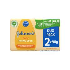 Johnson's Baby Honey Soap duo pack, 2 x 90g bars