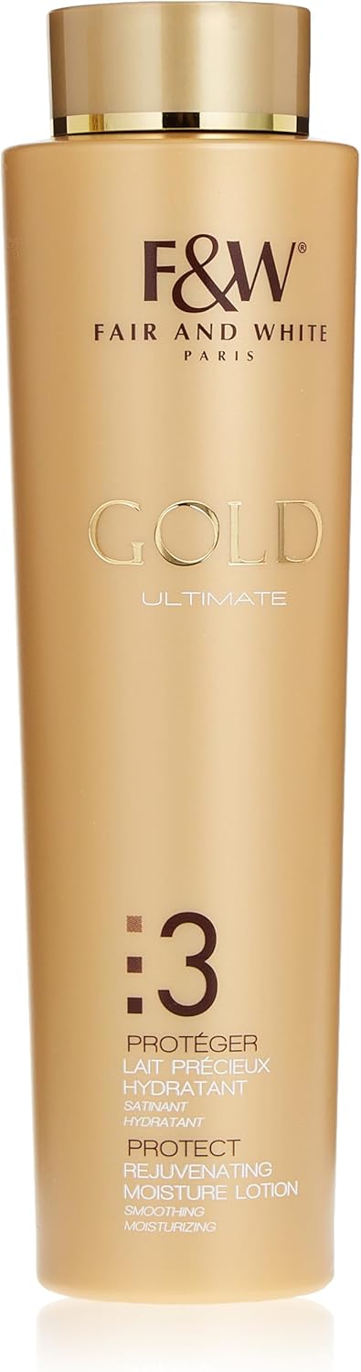 Fair & White Gold #3 rejuvenating moisture lotion 500ml bottle