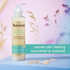 Aveeno Calm and Restore Nourishing Oat Cleanser 200ml bottle