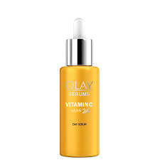 Olay Vitamin C and AHA 24 Day Gel Serum 40ml bottle with dropper