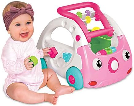 Infantino Sensory 3-in-1 Discovery Car Pink — photo 2