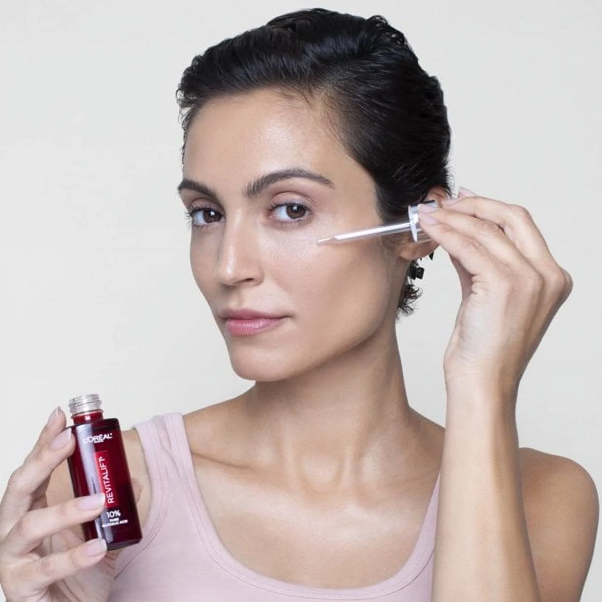 L'Oréal Paris Revitalift Derm Intensives 10% Pure Glycolic Acid Serum with dropper
