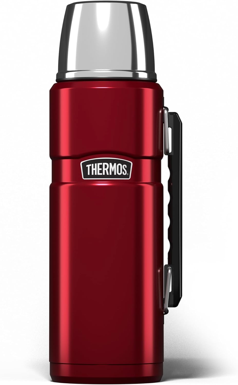 Thermos Stainless King red flask 470ml with handle