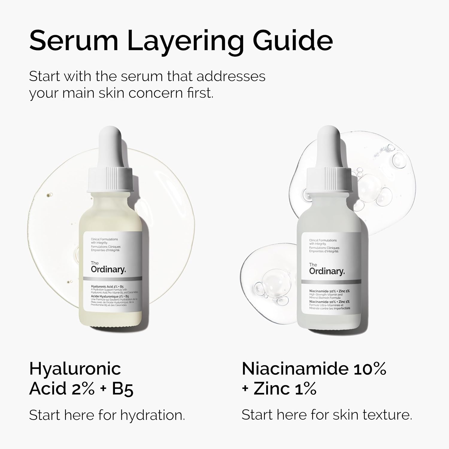 The Ordinary Niacinamide 10% plus Zinc 1% serum with dropper applicator