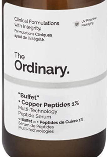 The Ordinary Multi-Peptide Copper Peptides 1% anti-aging serum bottle