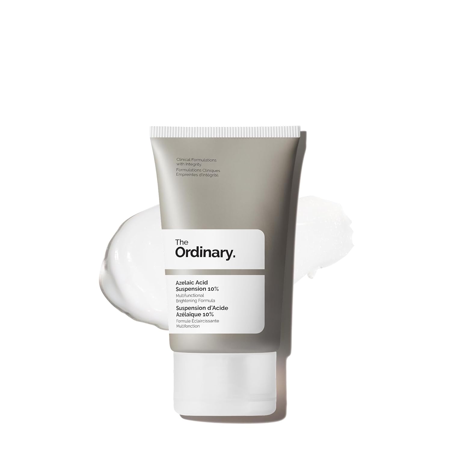 The Ordinary Azelaic Acid Suspension 10% cream tube with brightening formula