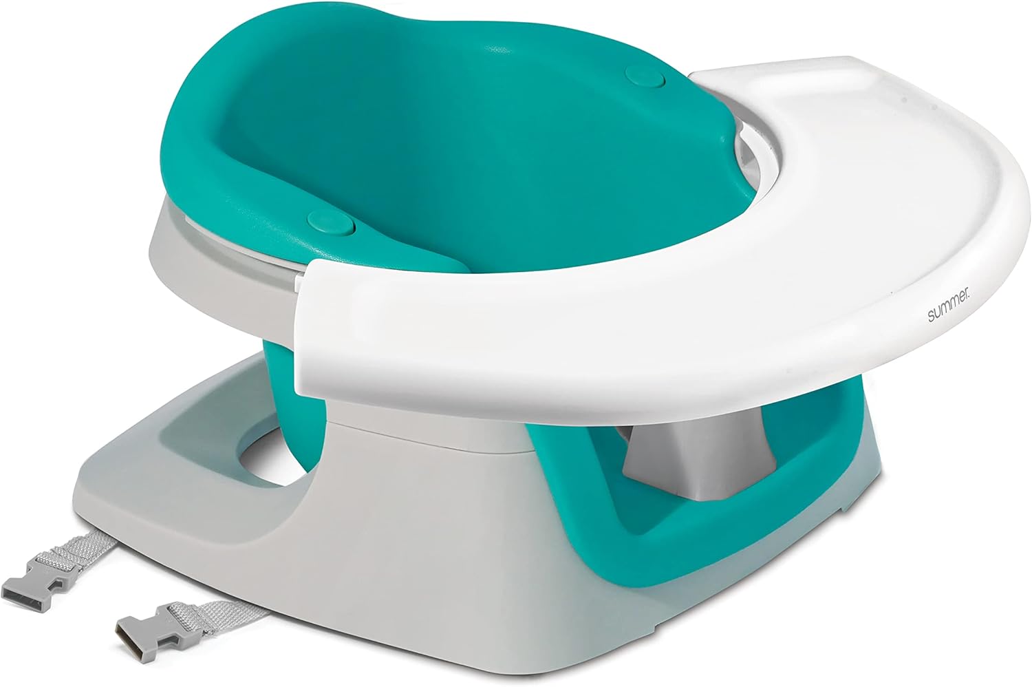Summer Infant 4-in-1 SuperSeat turquoise and white baby booster seat