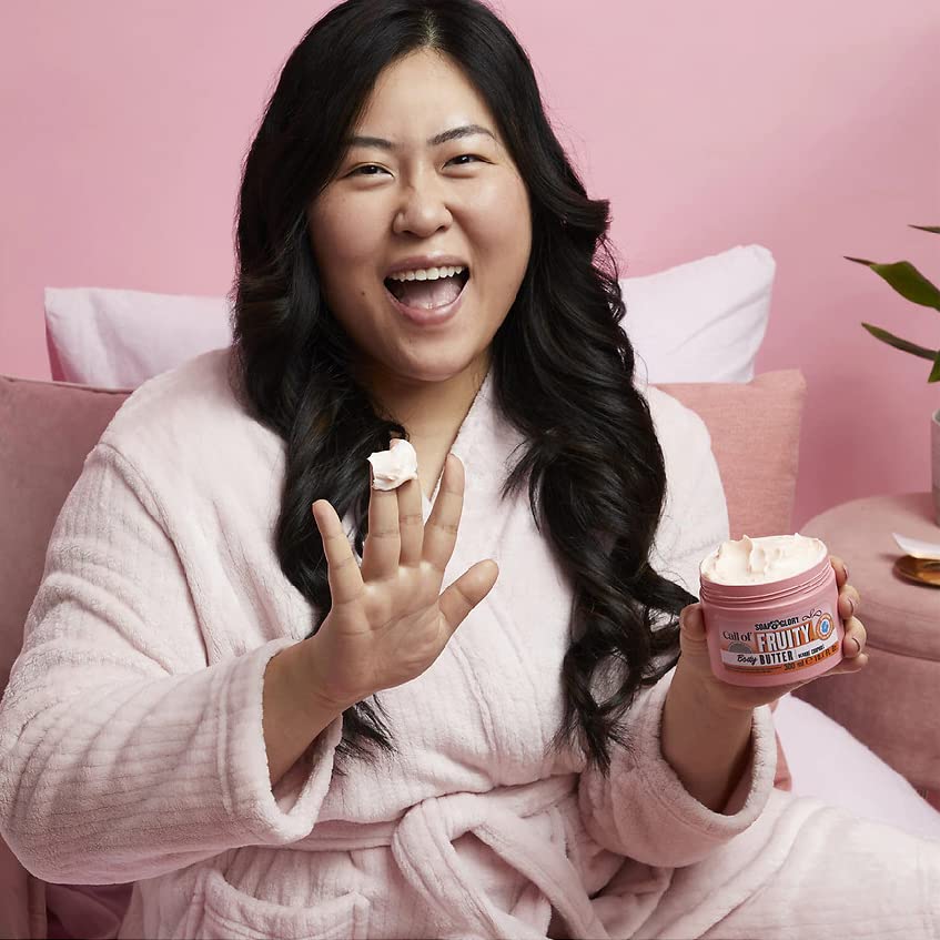 Soap & Glory Call of Fruity Body Butter 300ml pink jar