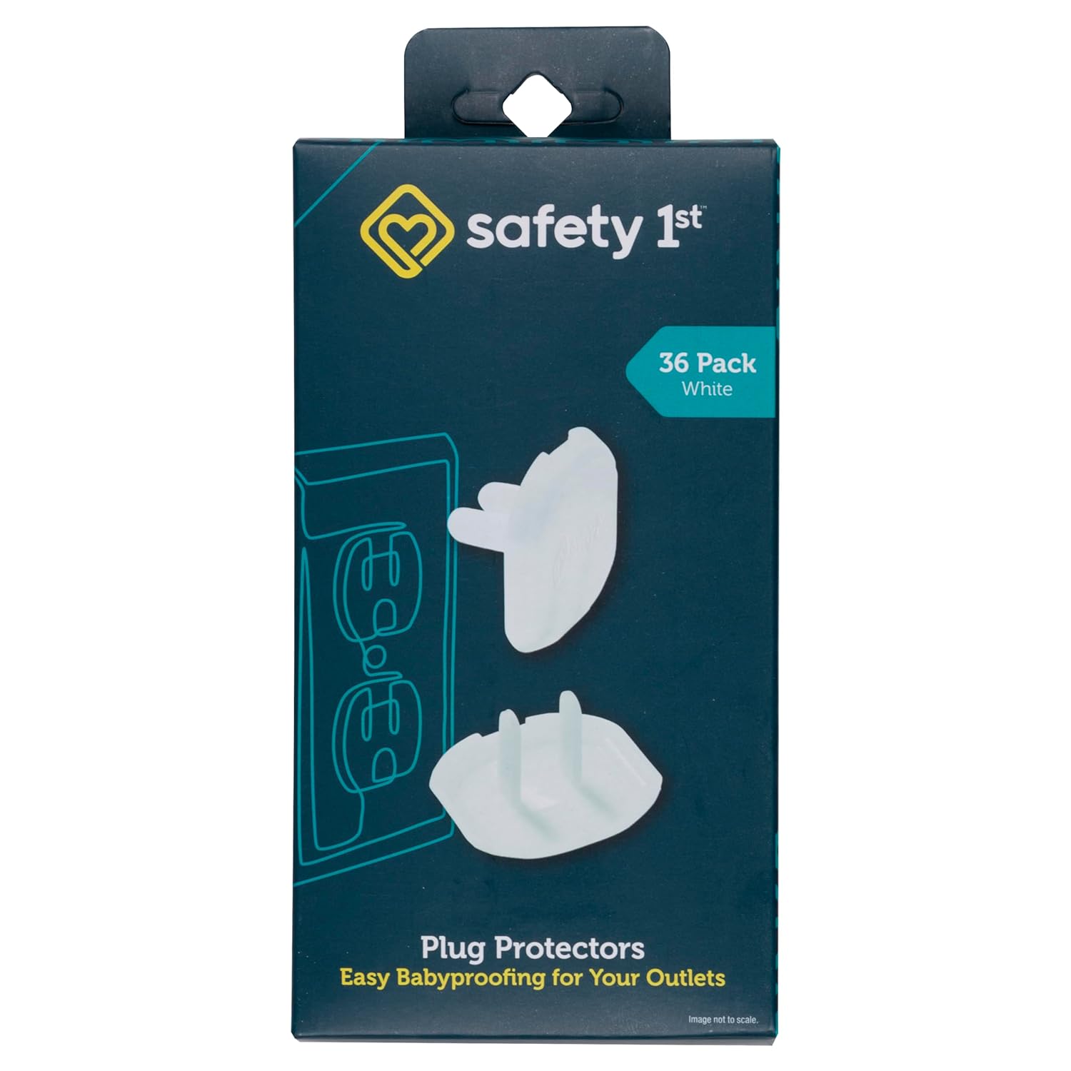 Safety 1st white plug protectors 36-pack socket inserts