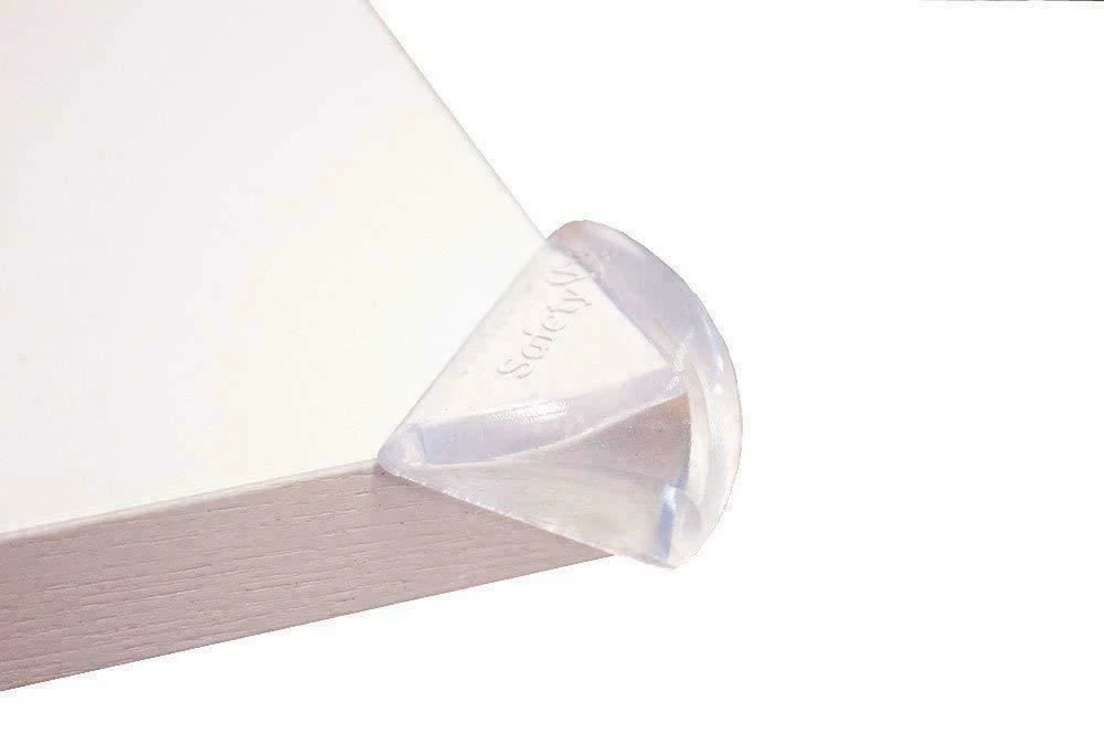 Safety 1st soft corner guard in clear, protective cushioning for furniture