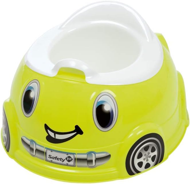 Safety 1st Fast and Finished Potty, lime green with white seat