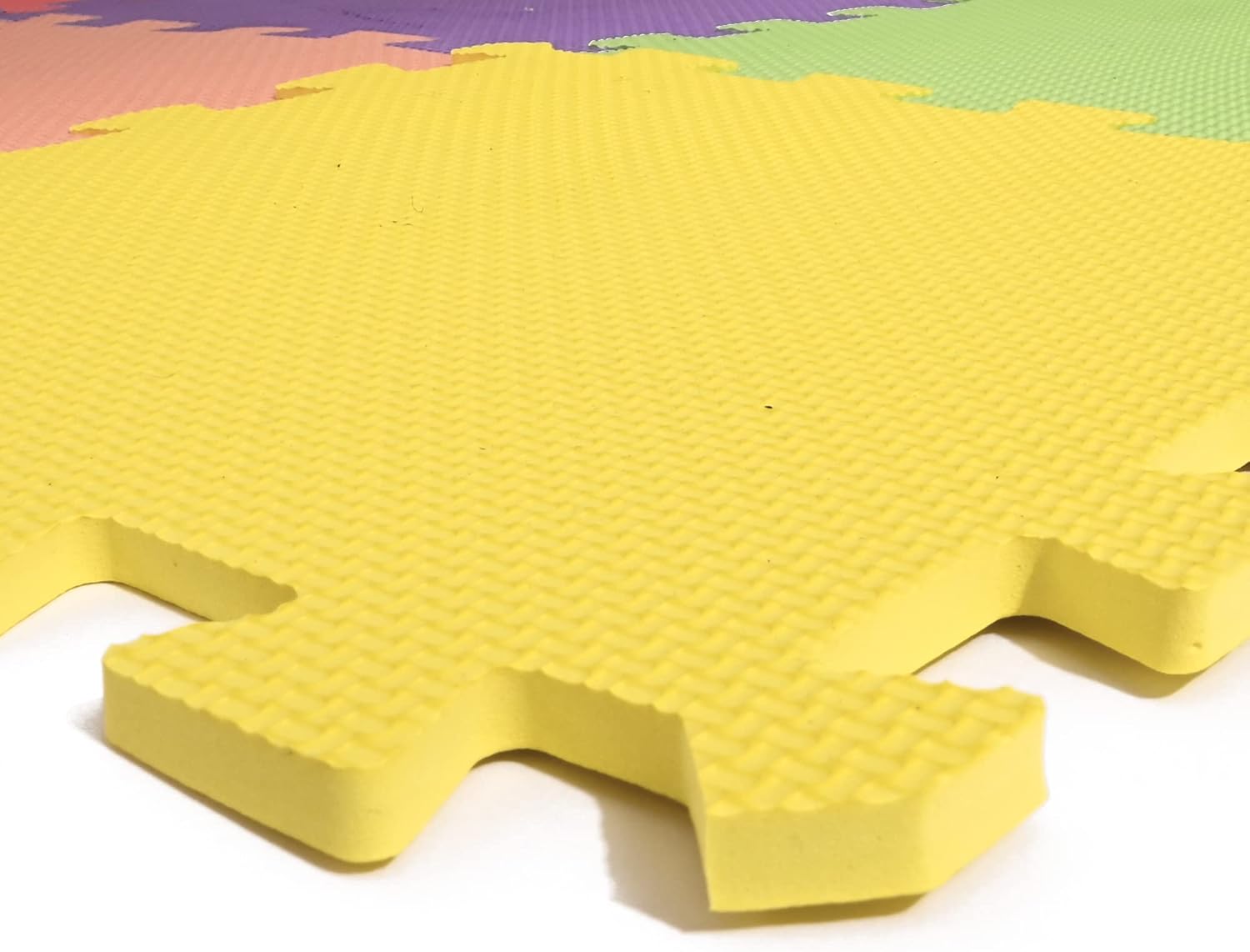 M.Y Royal Court interlocking EVA foam playmats, nine-piece set, multicoloured