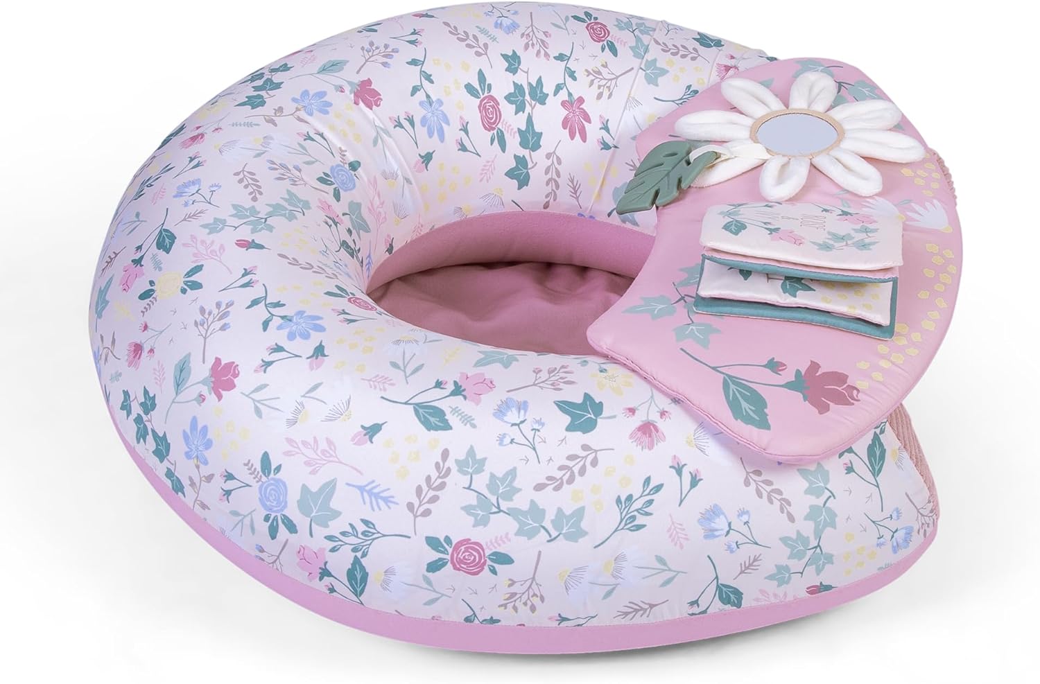 Red Kite Sit Me Up inflatable baby ring seat with floral print design