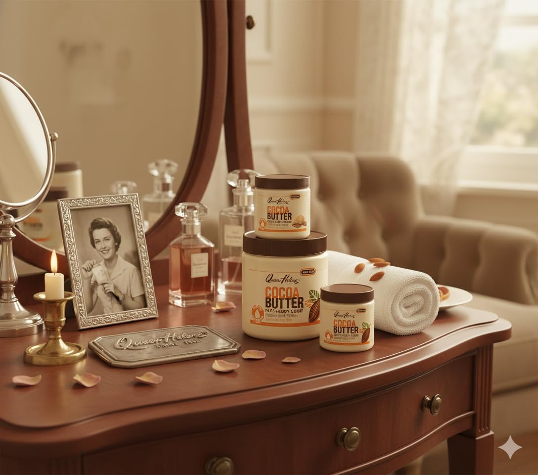 Queen Helene Cocoa Butter Face and Body Creme 15 ounces jar