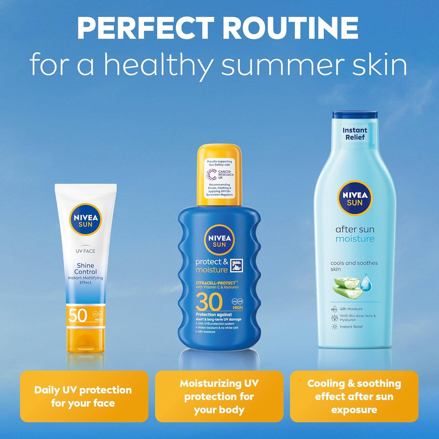 NIVEA Sun Protect & Moisture Sun Spray SPF 30 (200ml) — photo 8