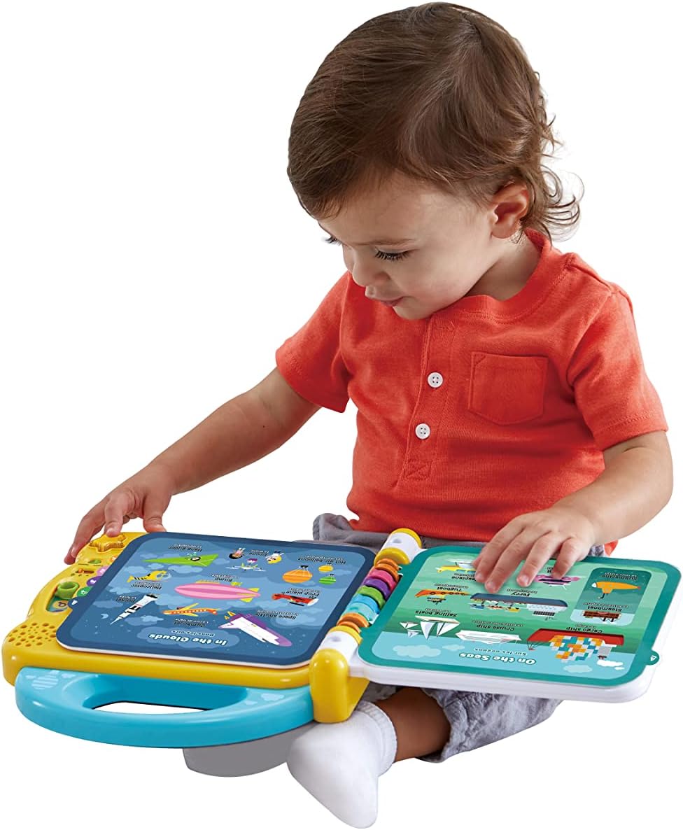 LeapFrog 100 Things That Go interactive learning tablet toy
