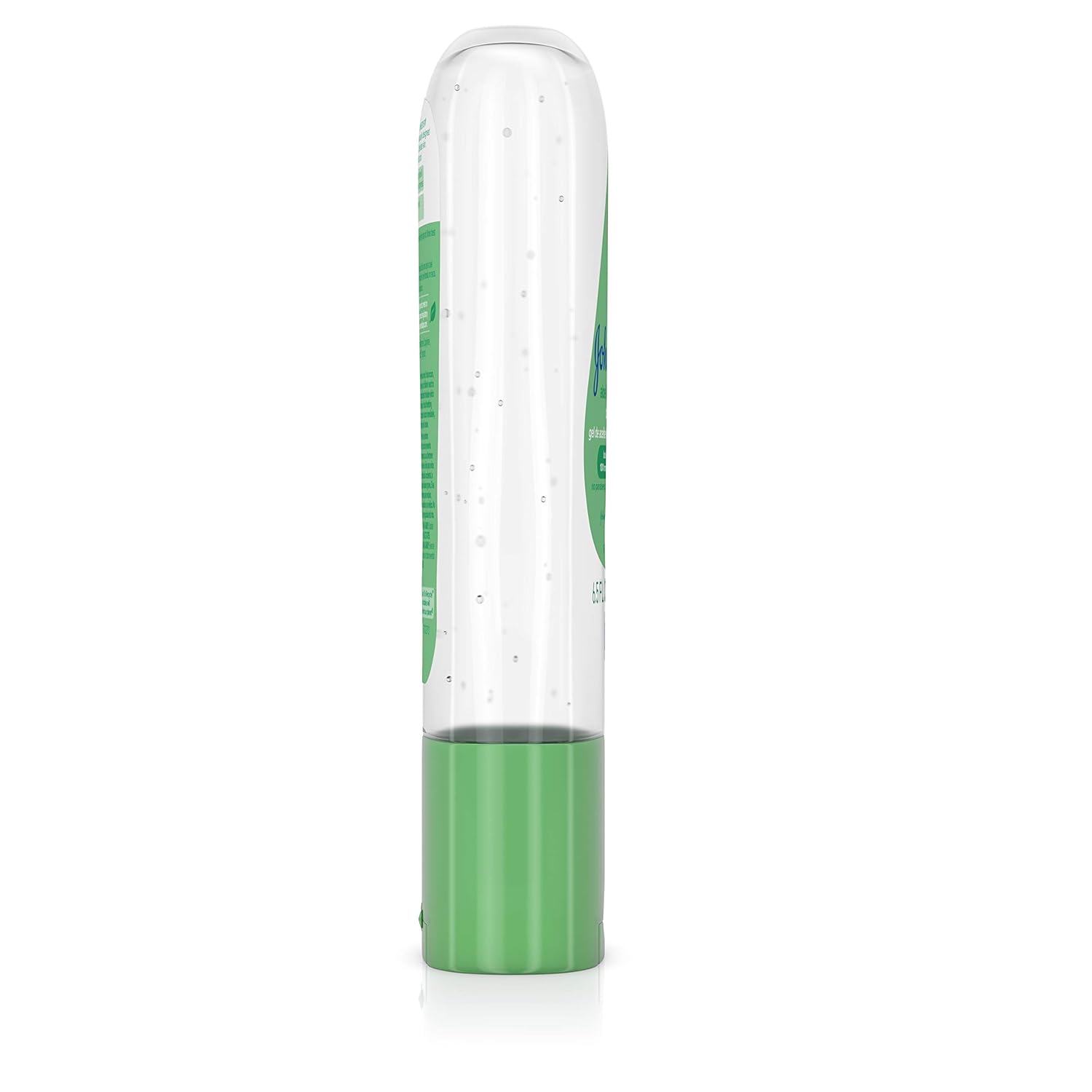 Johnson's Baby Oil Gel with Aloe Vera and Vitamin E in green bottle
